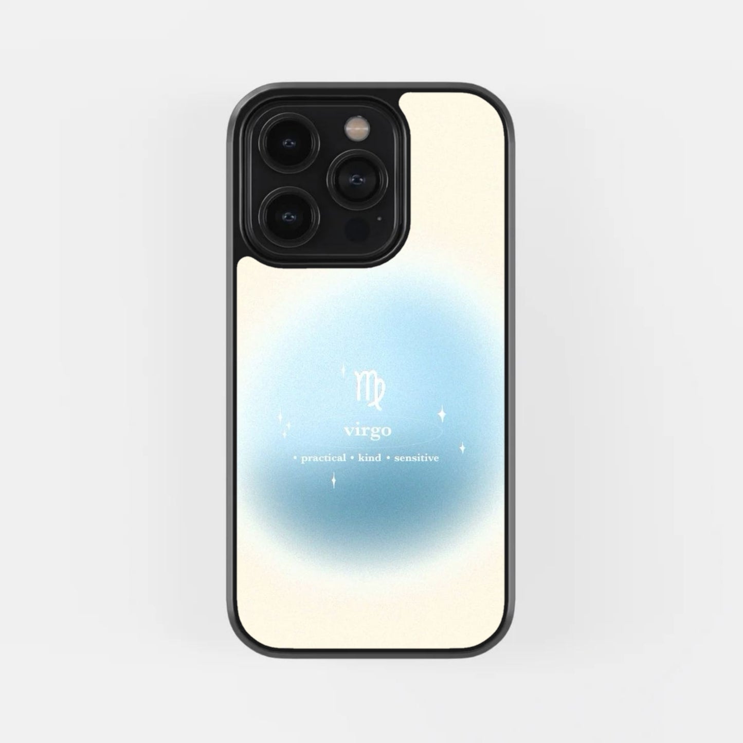 Virgo Aura Glass Phone Case