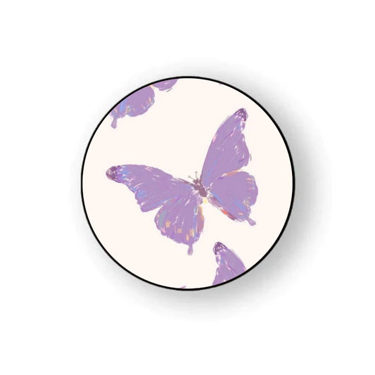 Purple Butterflies Holder