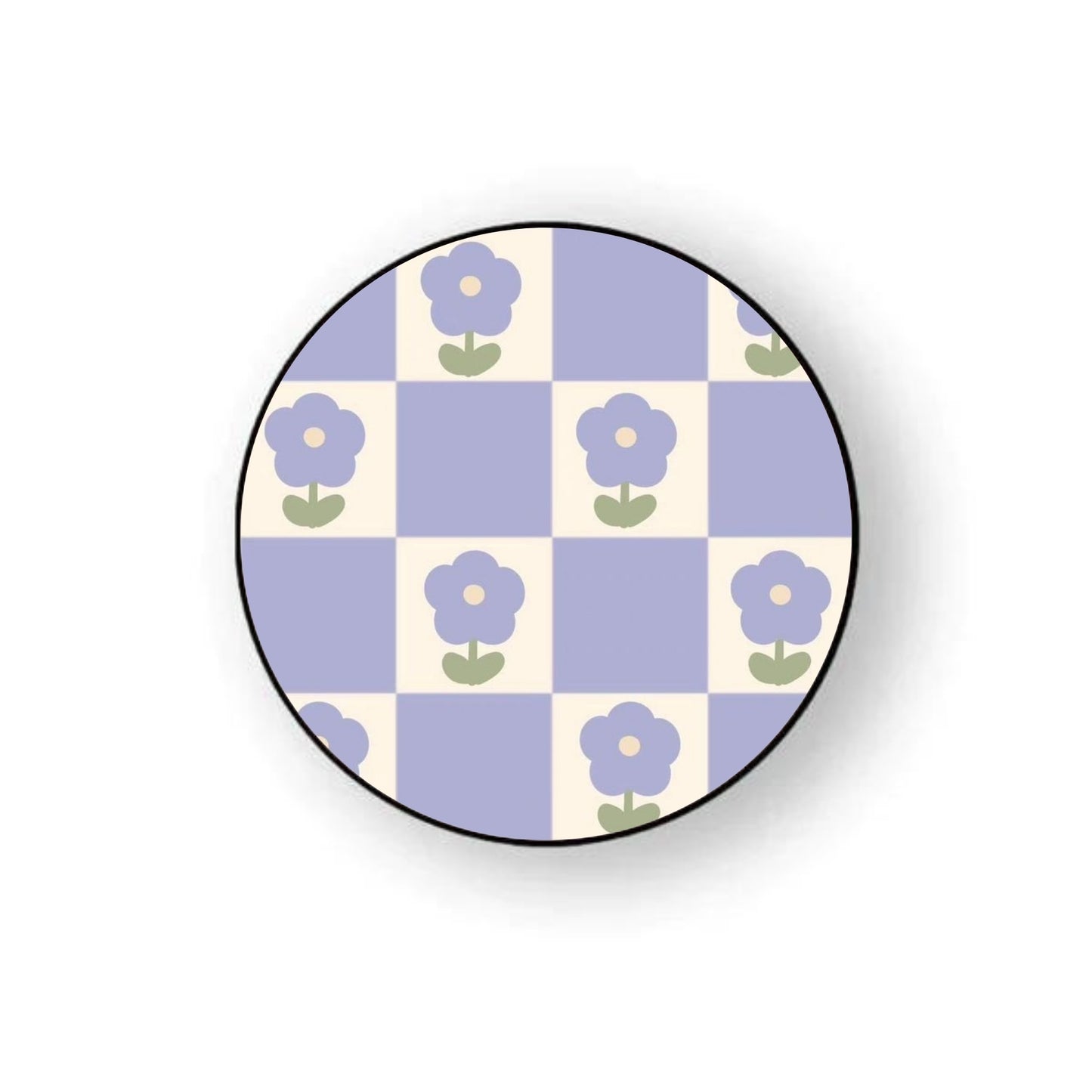 Lilac Retro Flower Holder