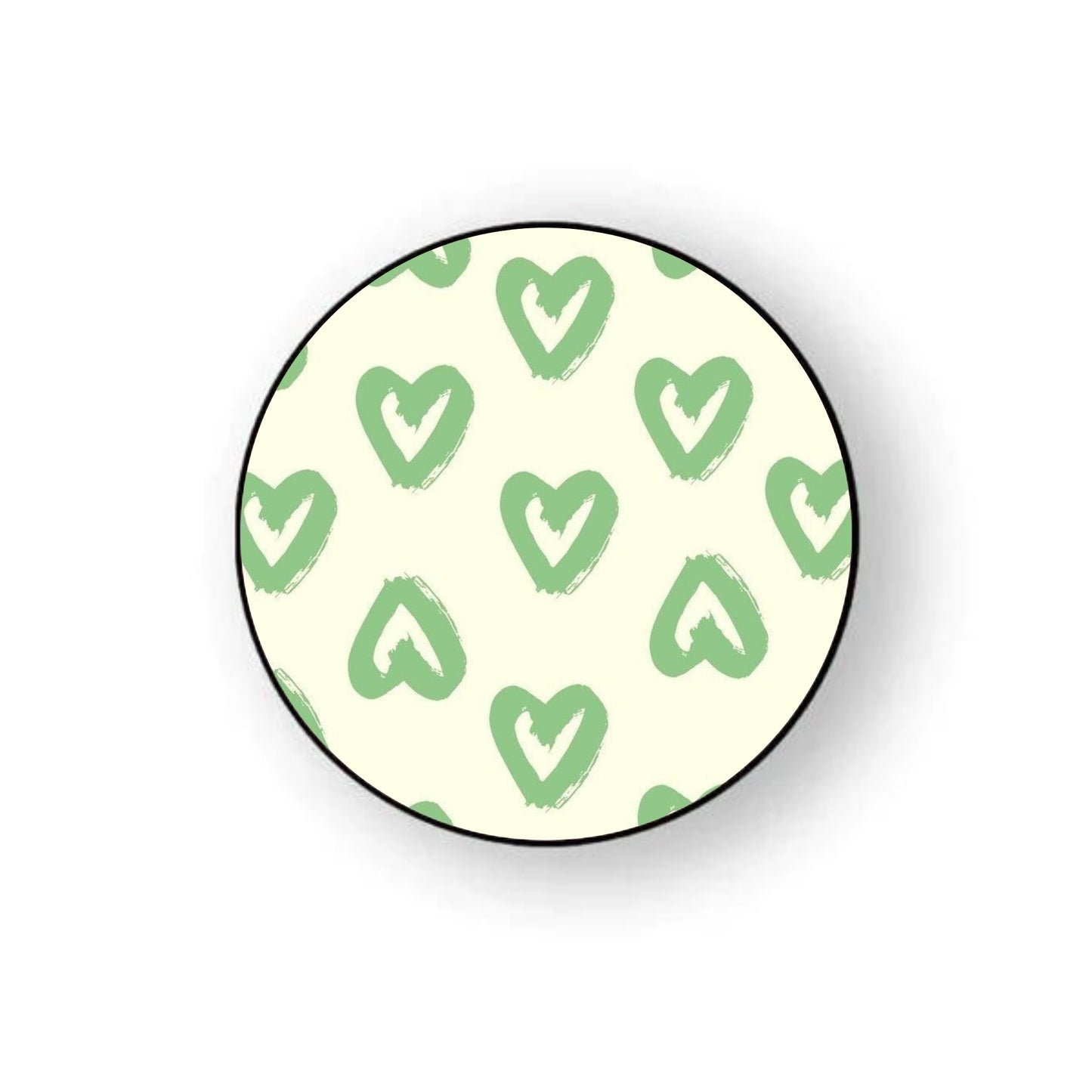 Green Mini Hearts Holder