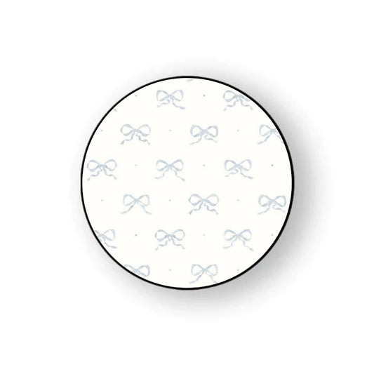 White Coquette Bow Holder