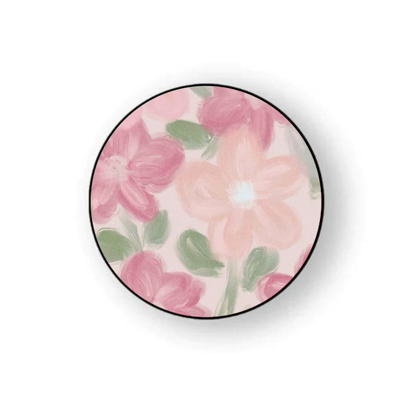 Pink Floral Holder