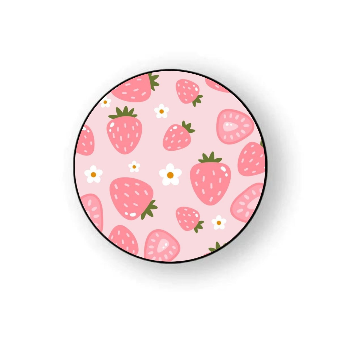 Strawberries Floral Pattern Holder