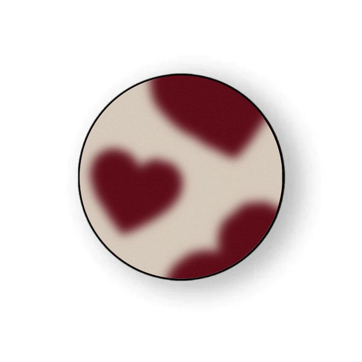 Cherry Red Hearts Holder