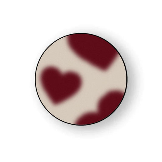 Cherry Red Hearts Holder