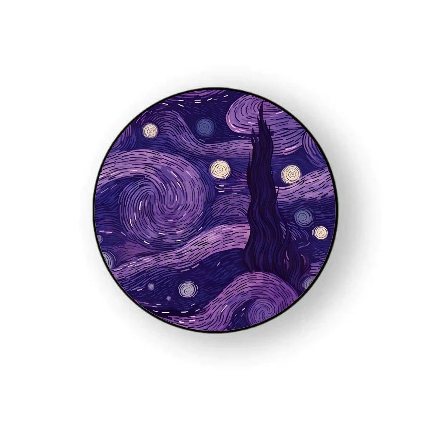 Starry Night Purple Art Holder