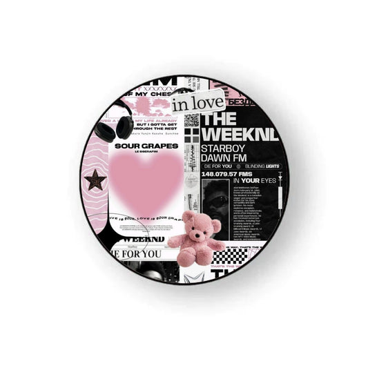 Weekend Pink Collage Holder