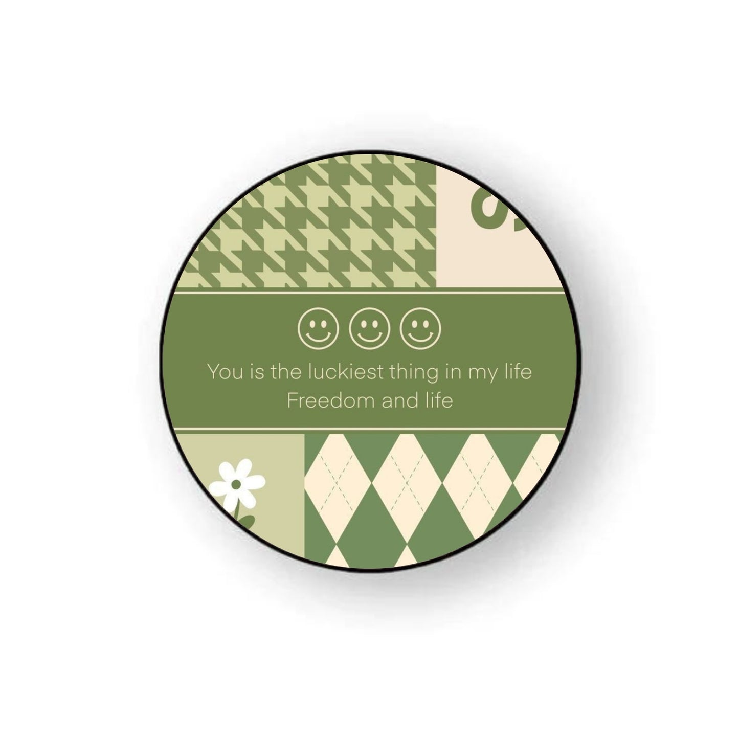 Green Pattern Holder