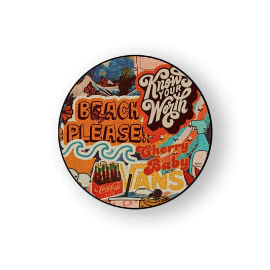 Retro Stickers Holder