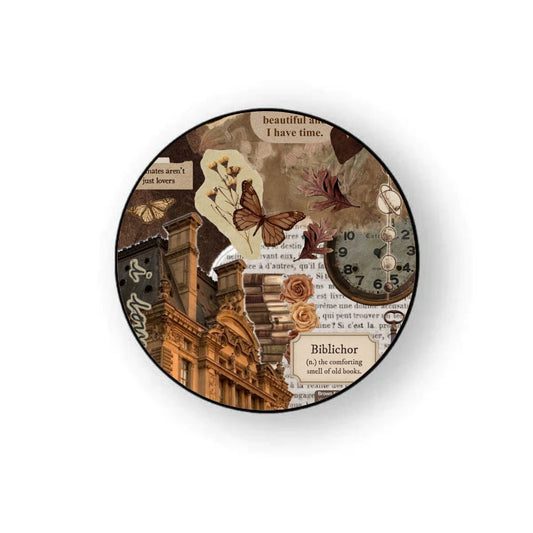 Brown Vintage Theme Holder