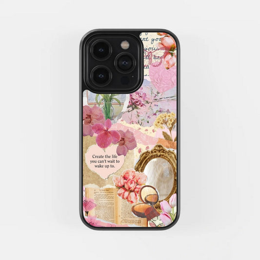 Pink Vintage Collage Case