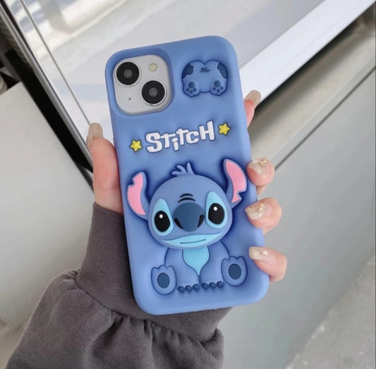 Cute Blue Cartoon Case