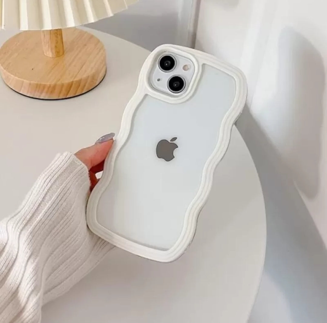 Wavy Clear Case