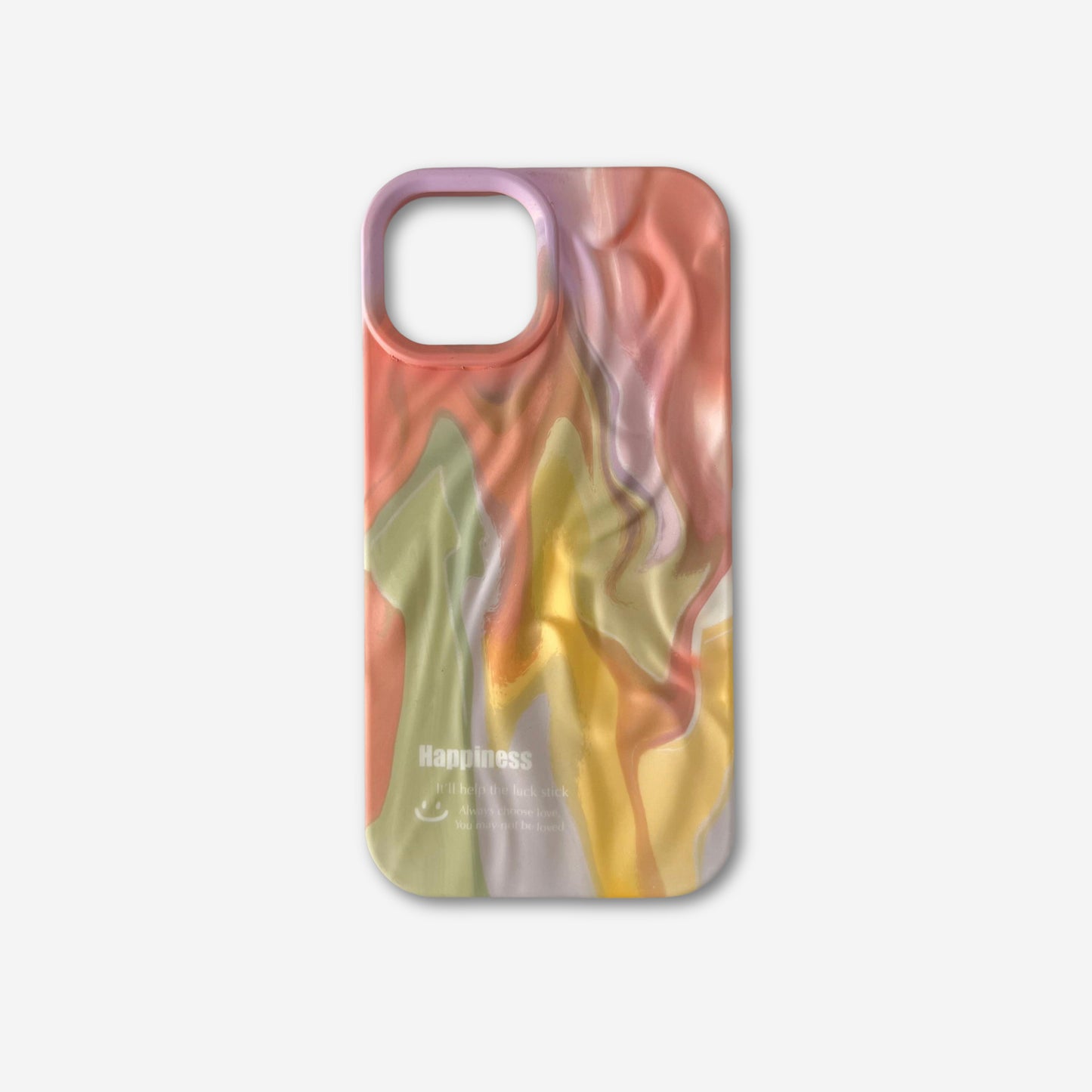Pastel Happiness Wavy Case
