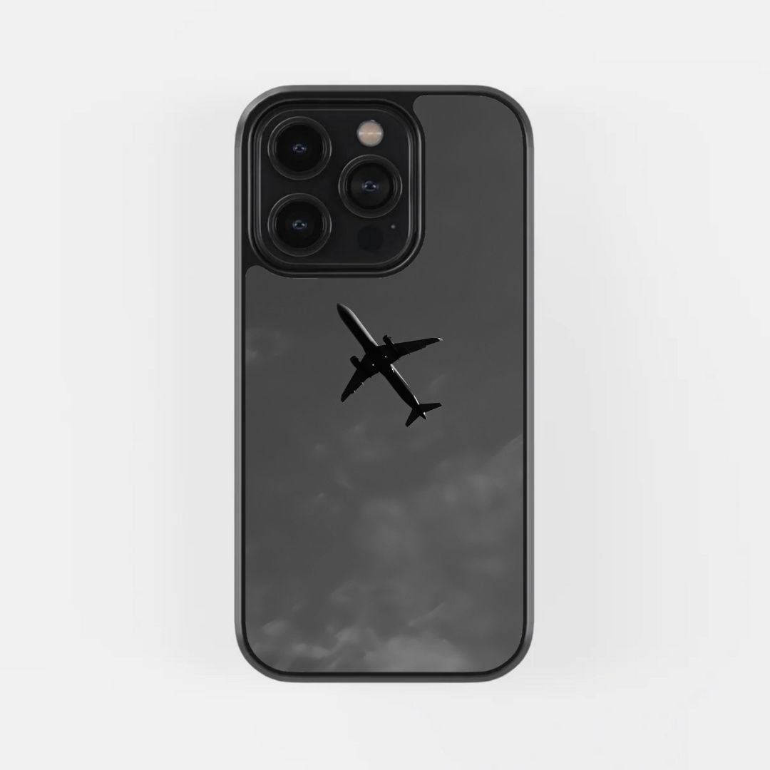 Airplane Aesthetic Glass Phone Case – Entice Cases Airplane Aesthetic Glass Phone Case – Entice Cases