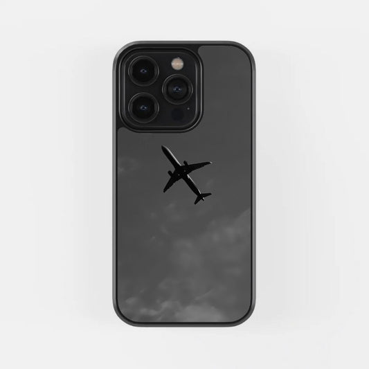 Airplane Aesthetic Glass Phone Case