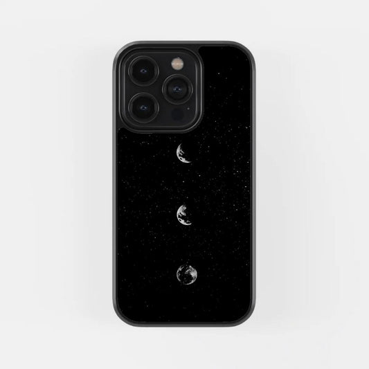 Moon & Stars Aesthetic Glass Phone Case
