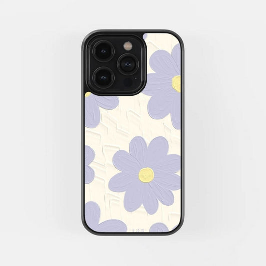 Lilac Daisy Cream Case