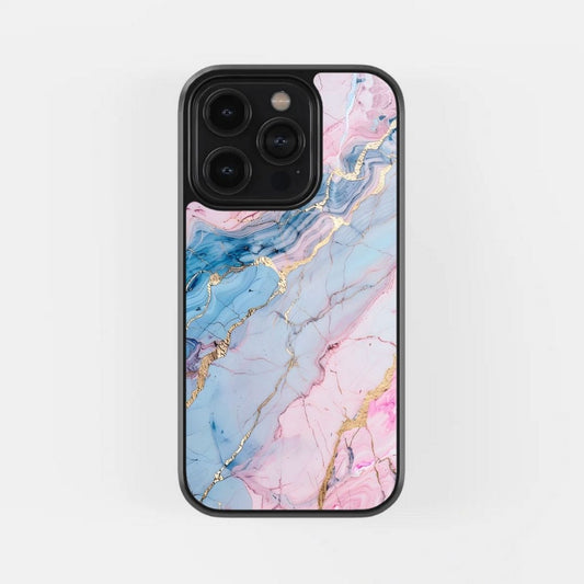 Pink Golden Marble Case