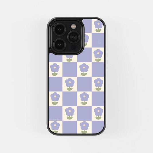Lilac Retro Flower Case