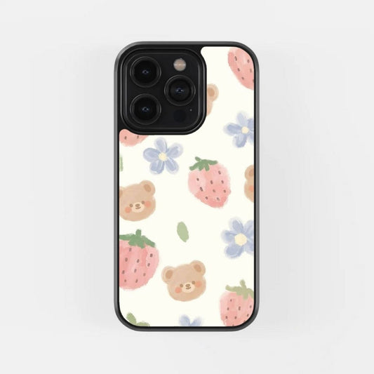 Cute Teddy Berry Case