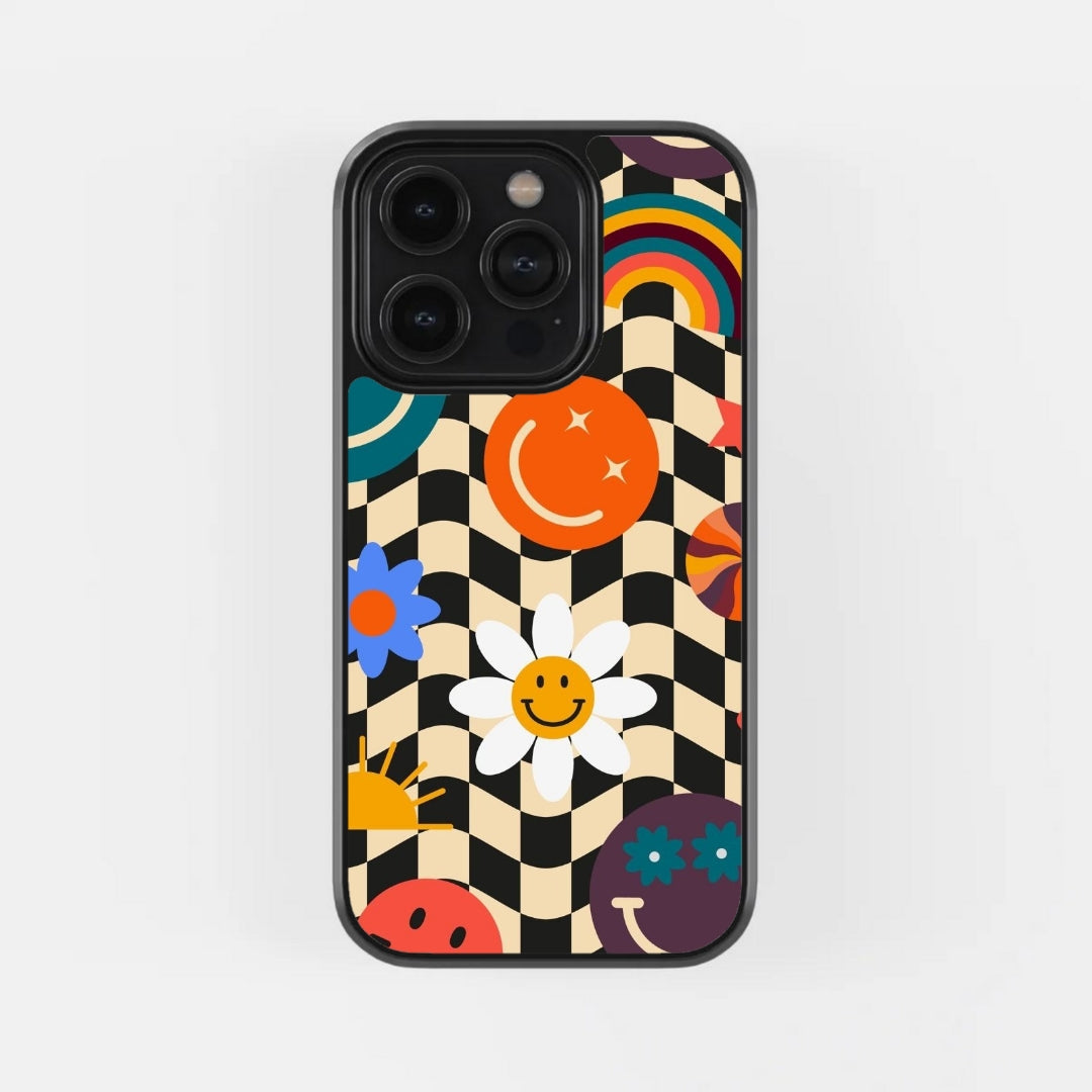 Retro Checkered Case