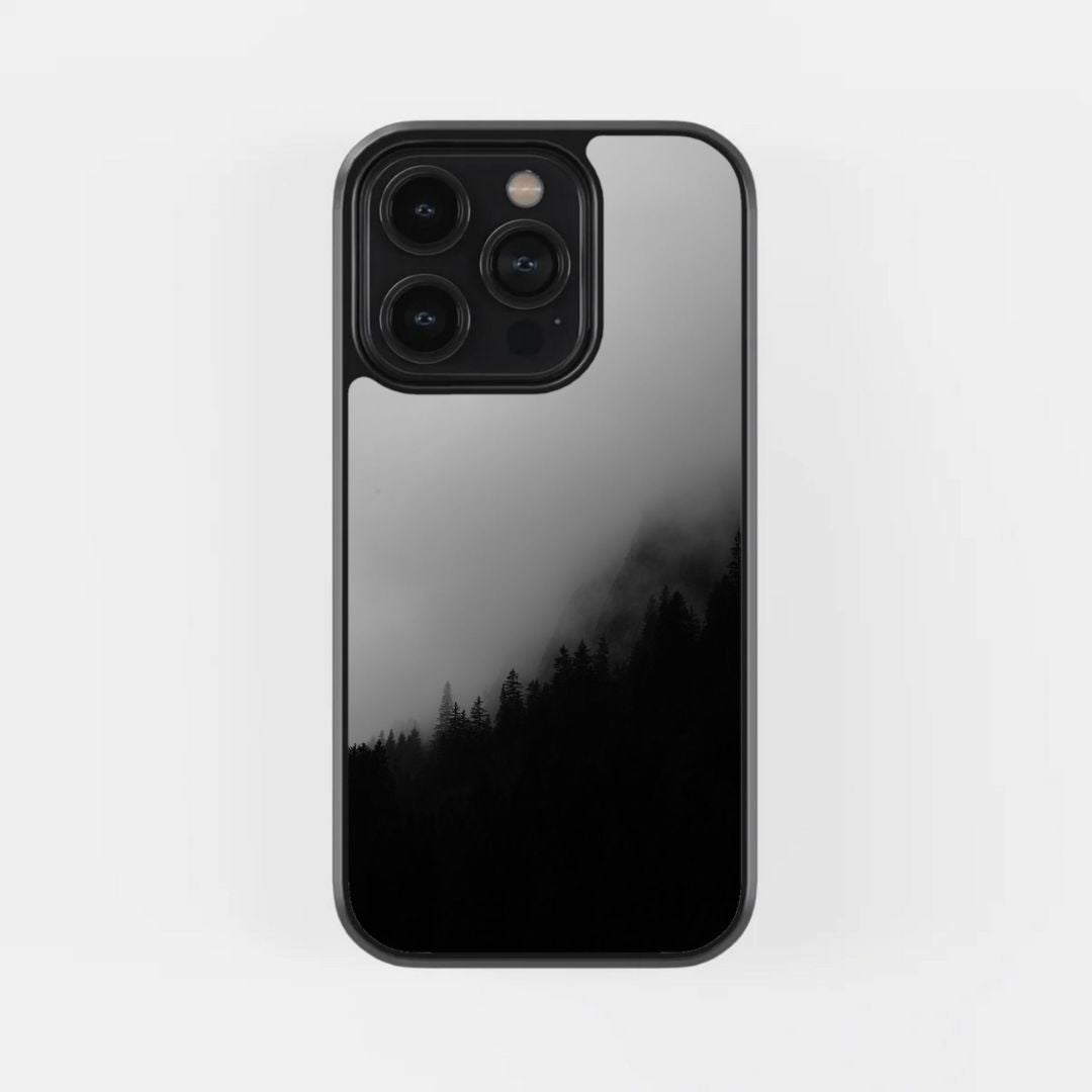 Night Forest Glass Phone Case