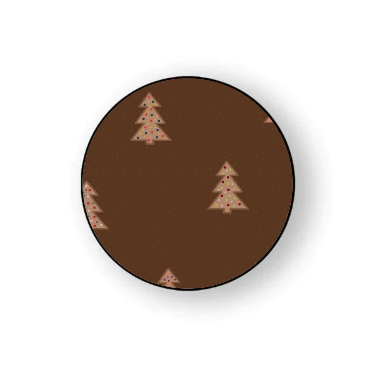 Brown Christmas Forest Holder