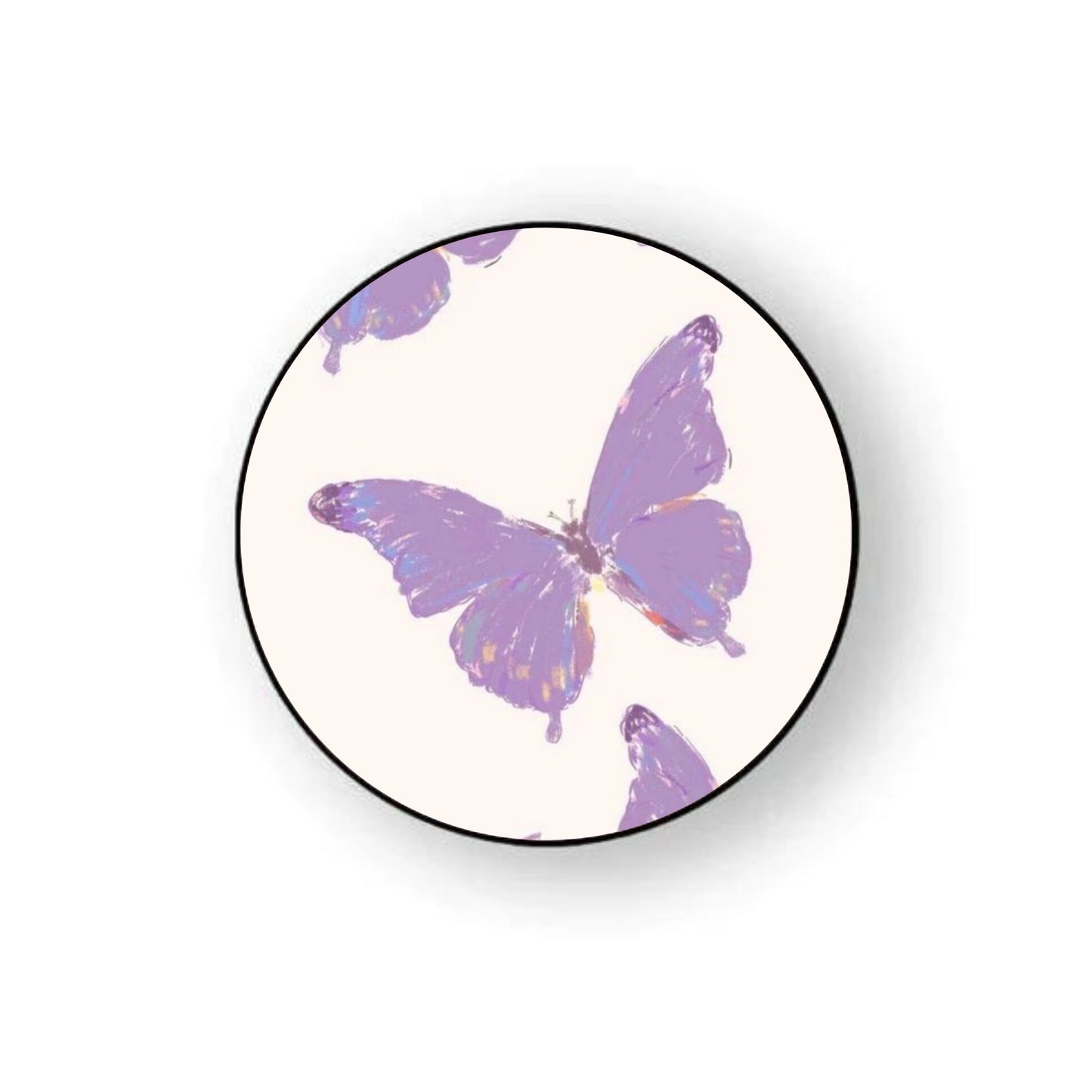 Purple Butterflies Holder