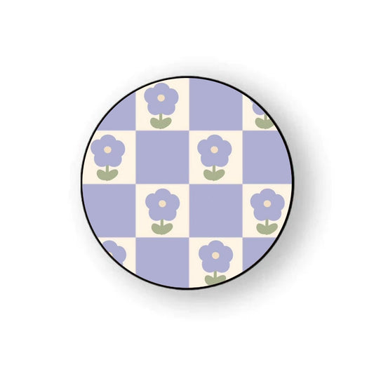 Lilac Retro Flower Holder