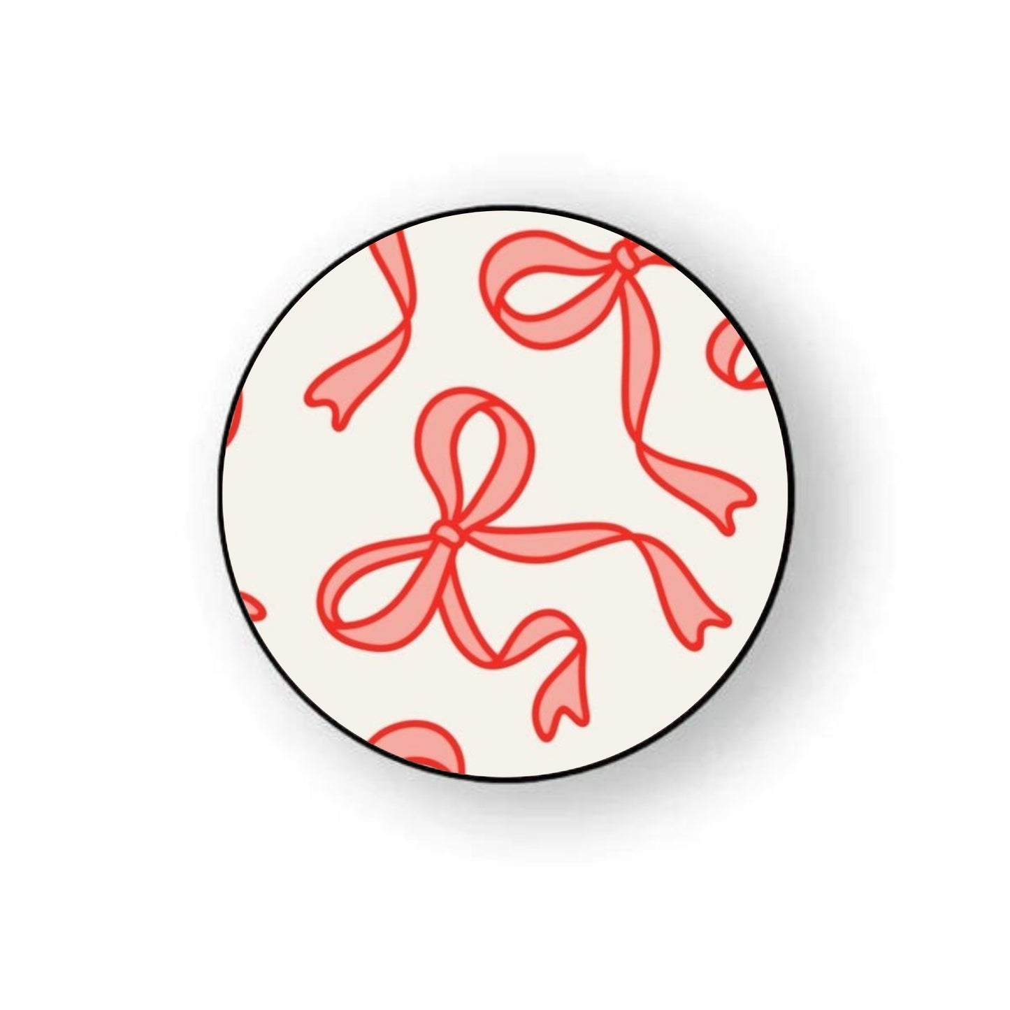 Red Ribbon Holder