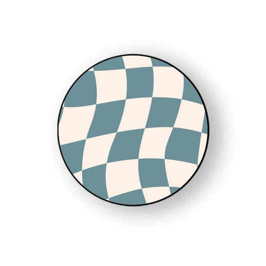 Green Checkered Holder