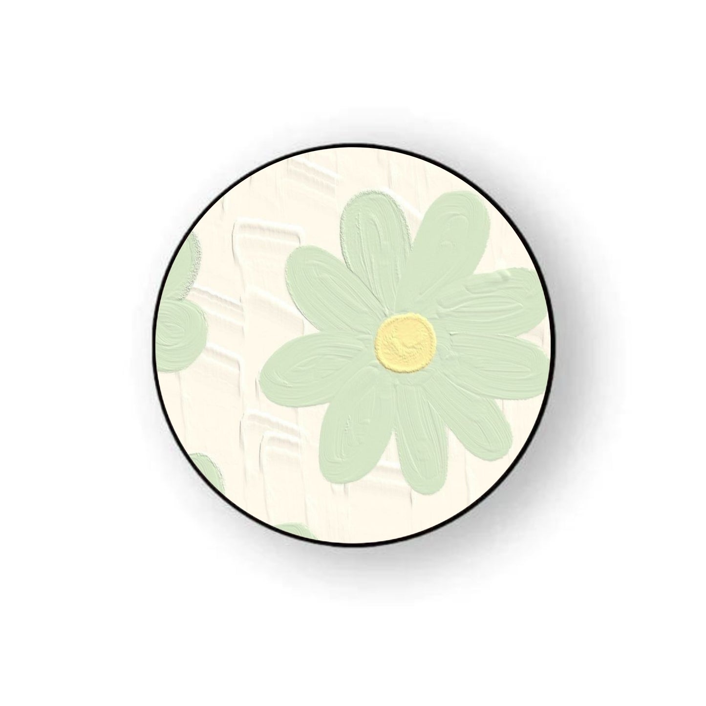 Green Daisy Cream Holder
