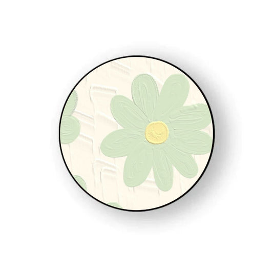 Green Daisy Cream Holder