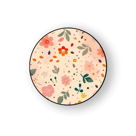 Retro Summer Floral Pattern Holder