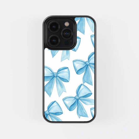 Blue Bows Phone Case
