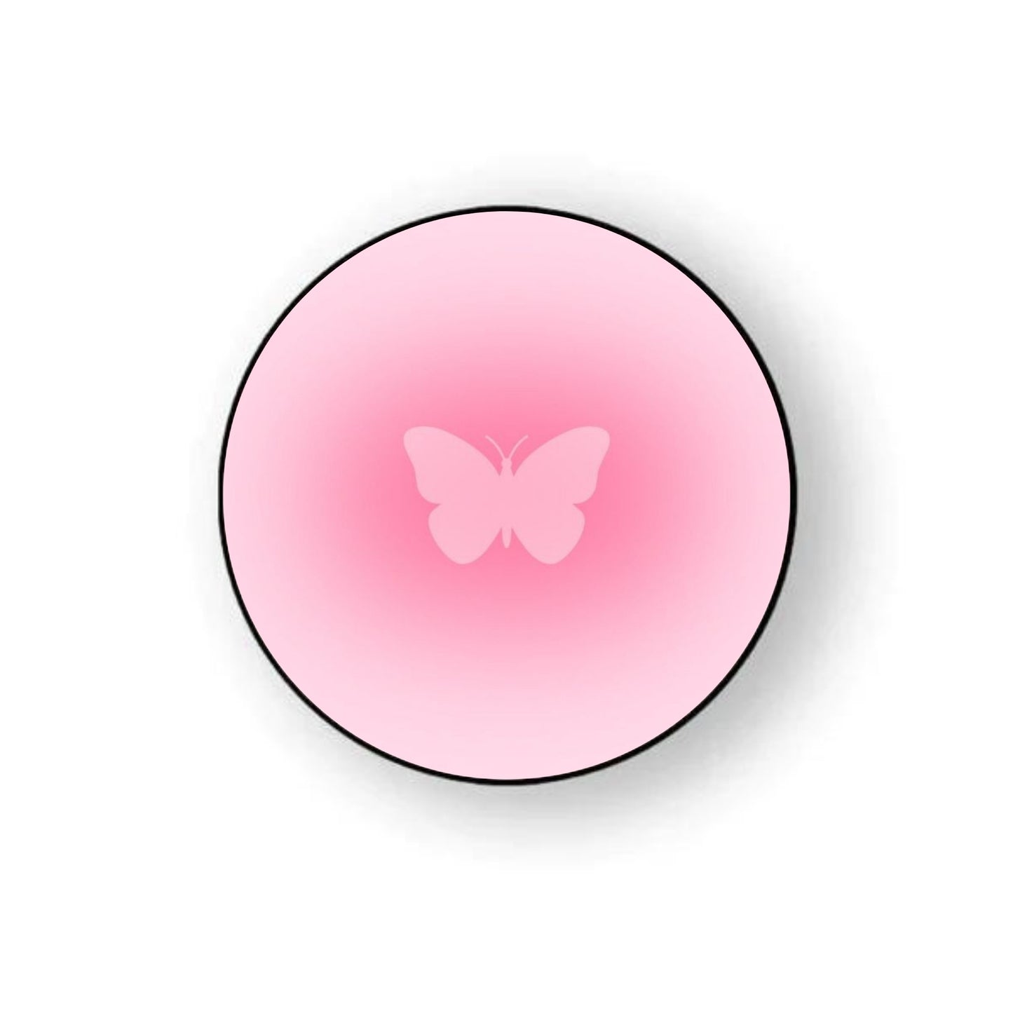 Pink Aura Butterfly Holder