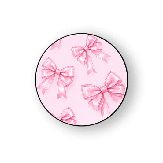 Pink Bows Phone Holder