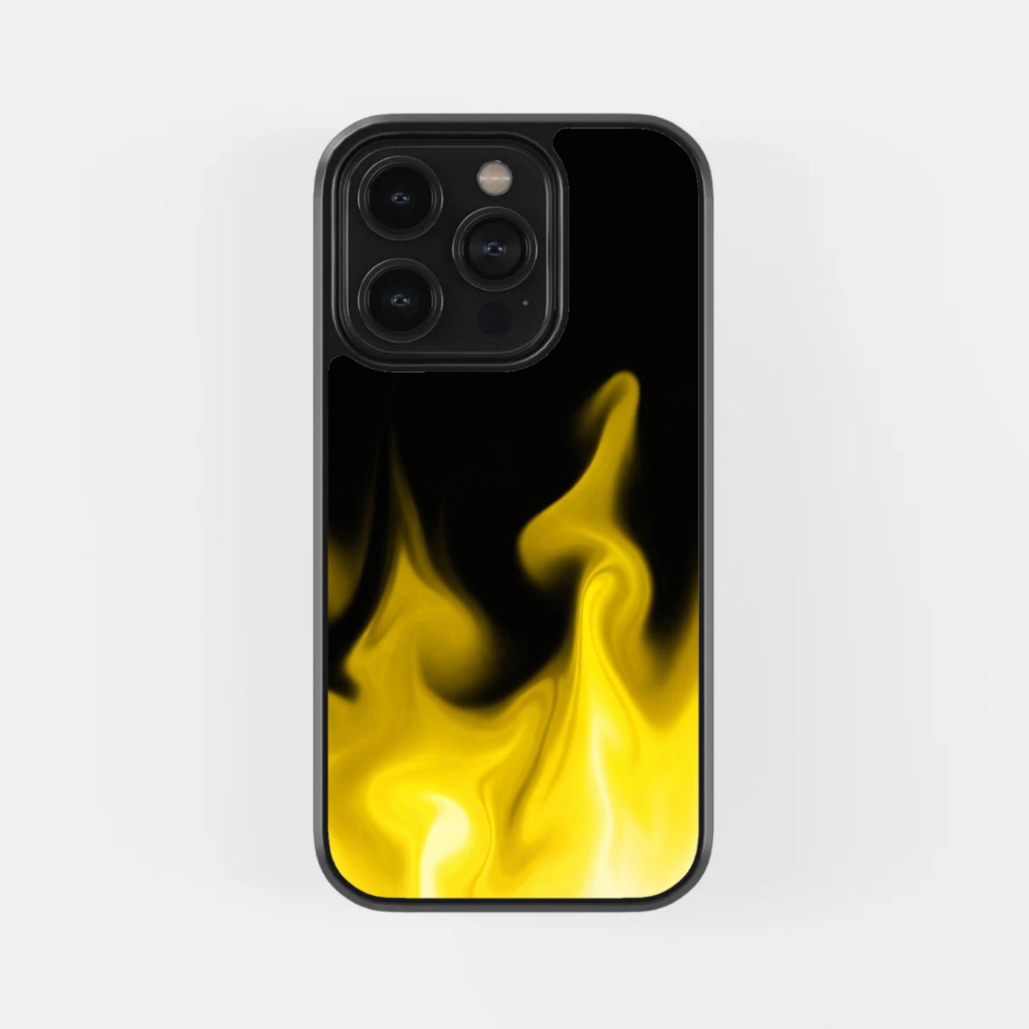 Yellow Flames Phone Case