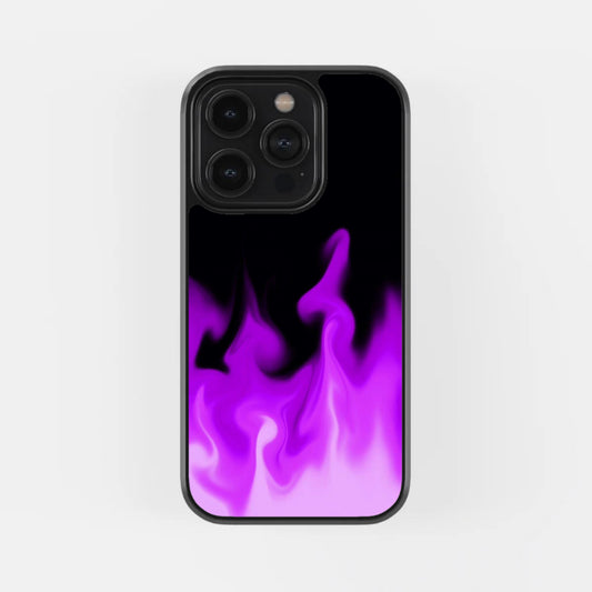 Purple Flames Phone Case