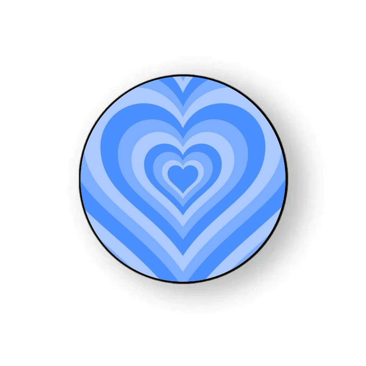 Blue Heart Holder
