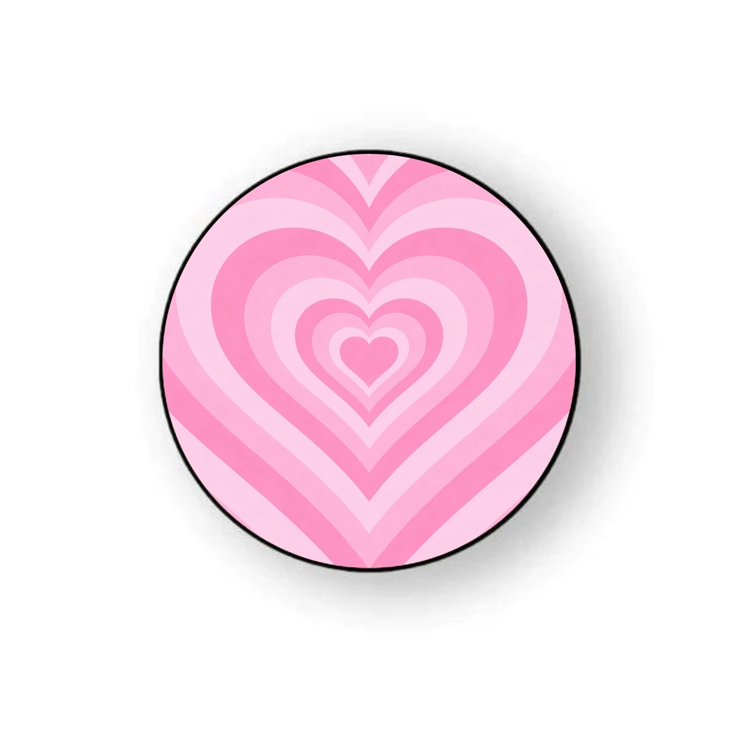 Pink Heart Holder