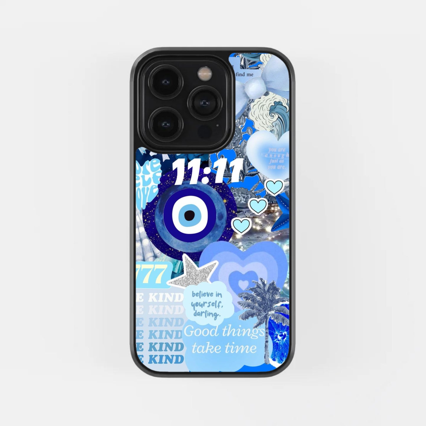 Blue Collage Phone Case