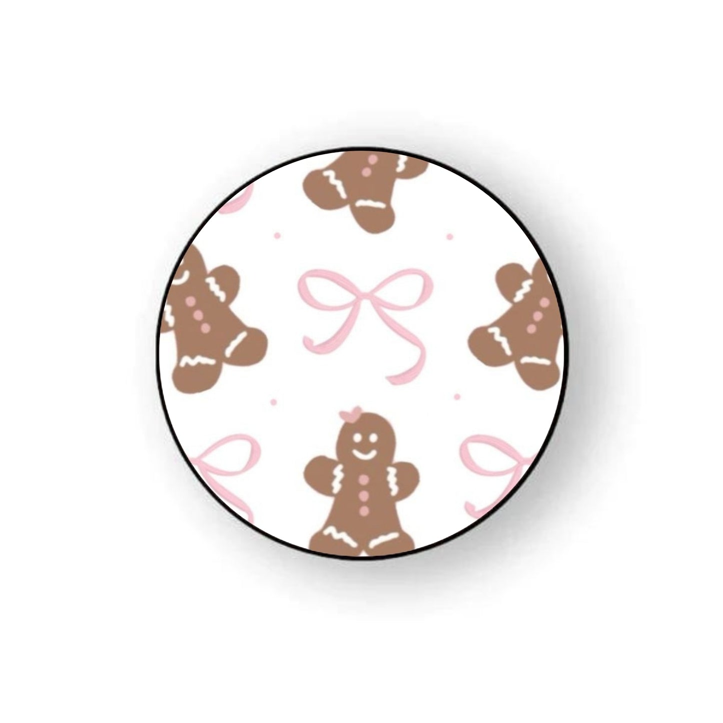 Gingerbread & Bows Holder