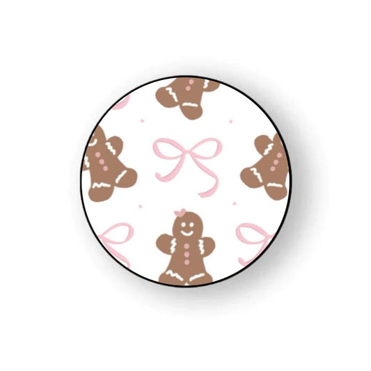 Gingerbread & Bows Holder