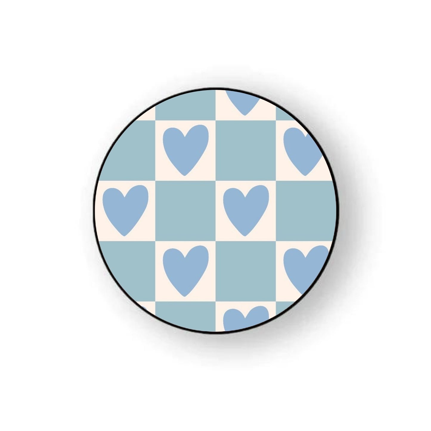 Hearts & Checkered Holder