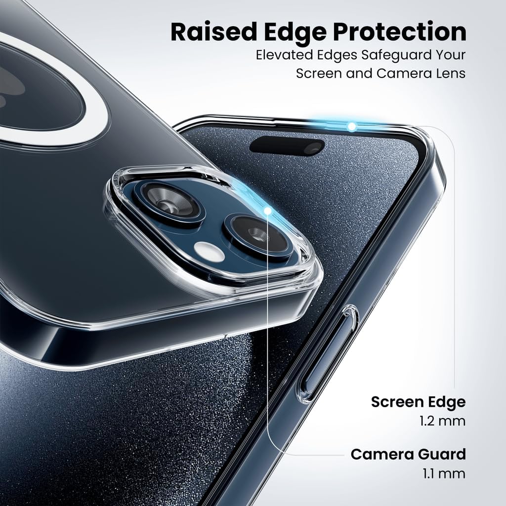 Anti Yellow Magsafe Clear Case