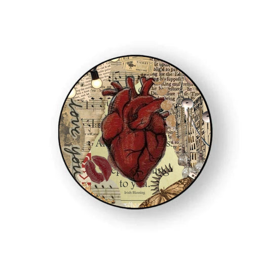 Vintage Collage Holder