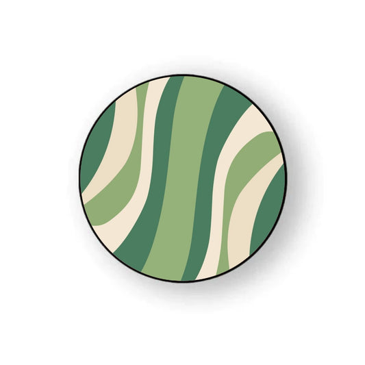 Green Swirl Holder