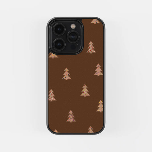 Brown Christmas Forest Case